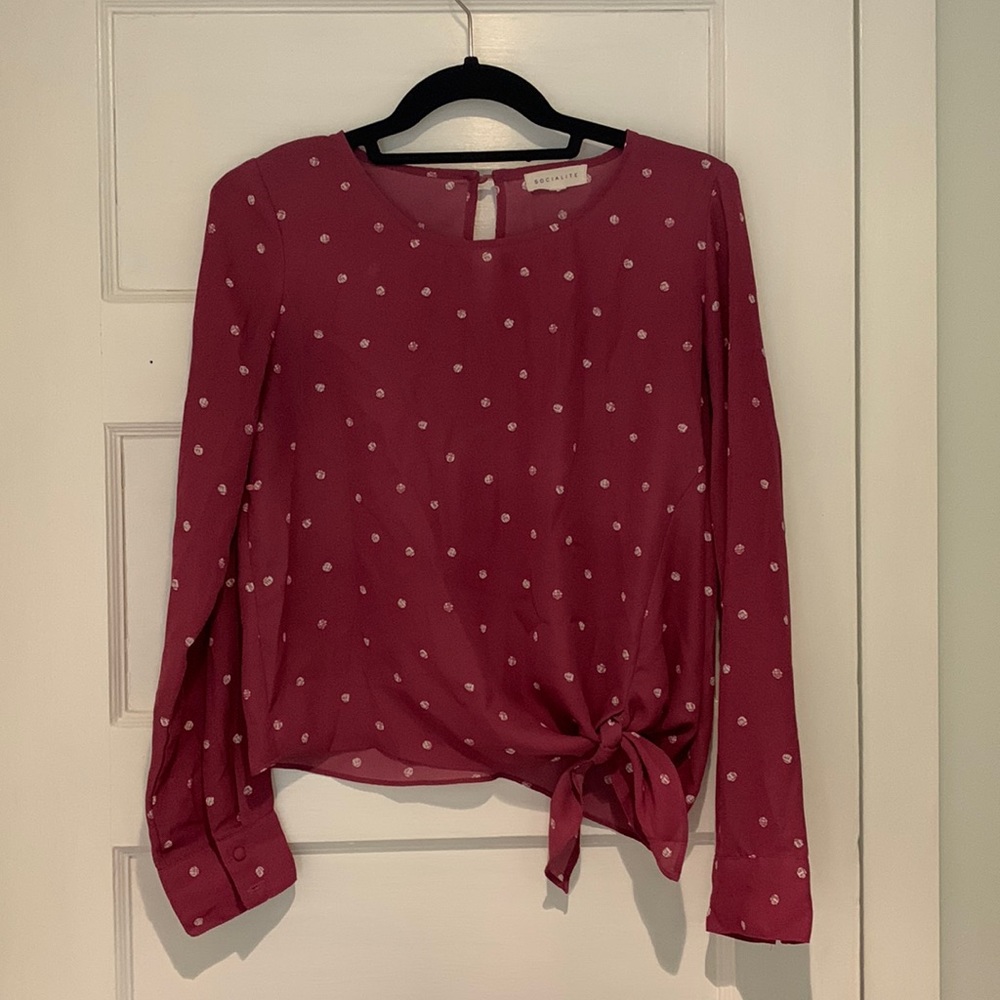 Mauve Blouse
